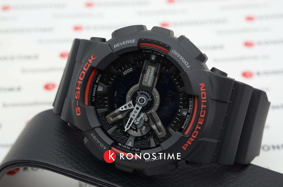 Часы Casio G-Shock GA-110HR-1ADR (GA-110HR-1A) — черный, пластик