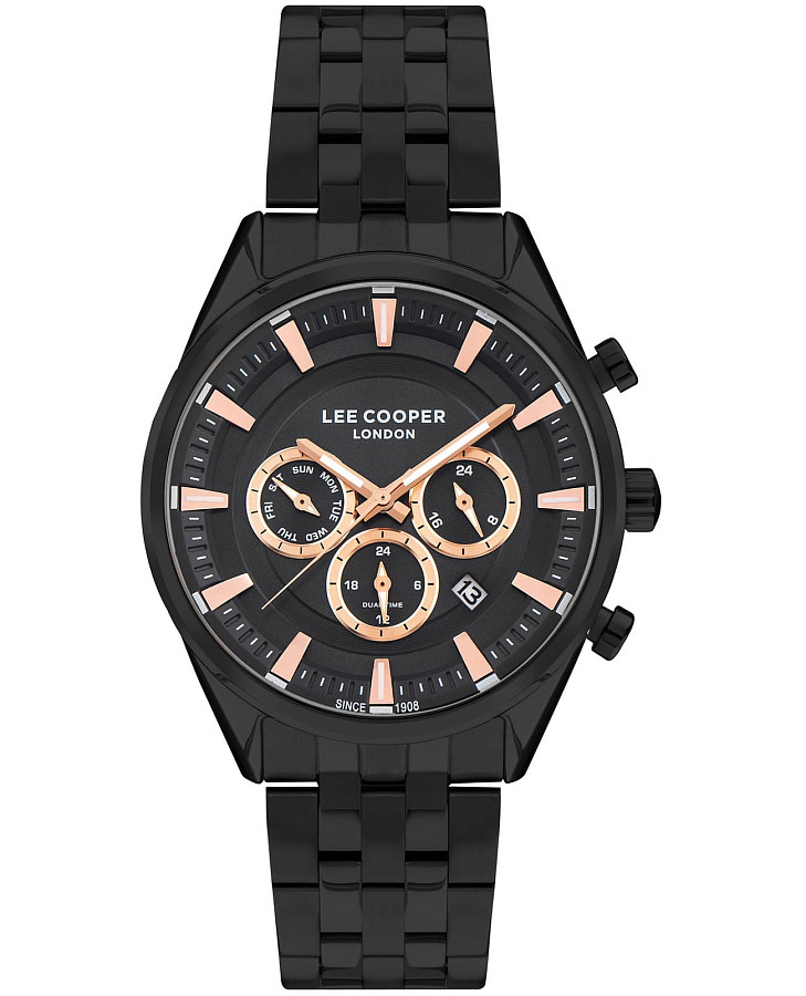 Часы Lee Cooper LC07533.690 — мужские, черный