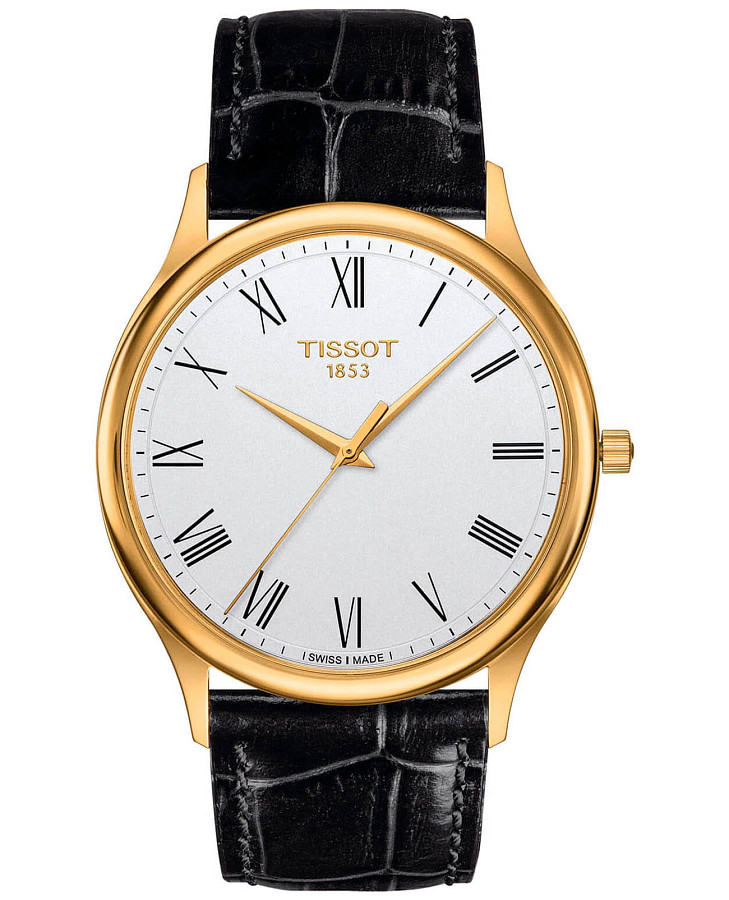 Часы Tissot Excellence 18K Gold T926.410.16.013.00 — мужские, белый