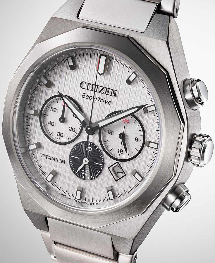 Часы Citizen Zenshin CA4690-51A — титановый, мужские