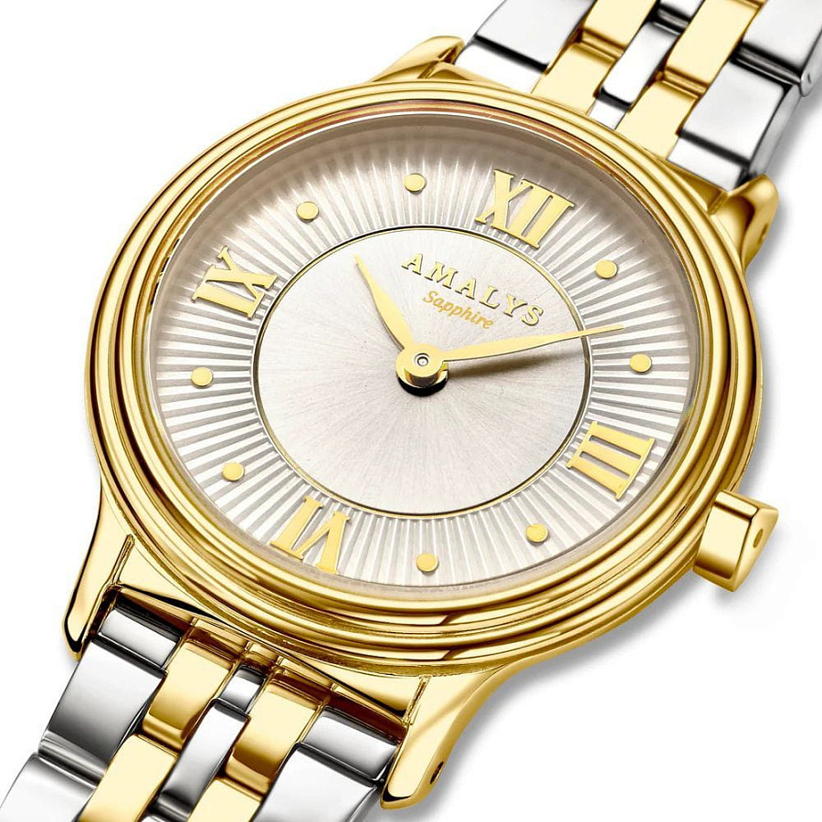 Часы Amalys Watson AMW-167 — белый, сталь металл