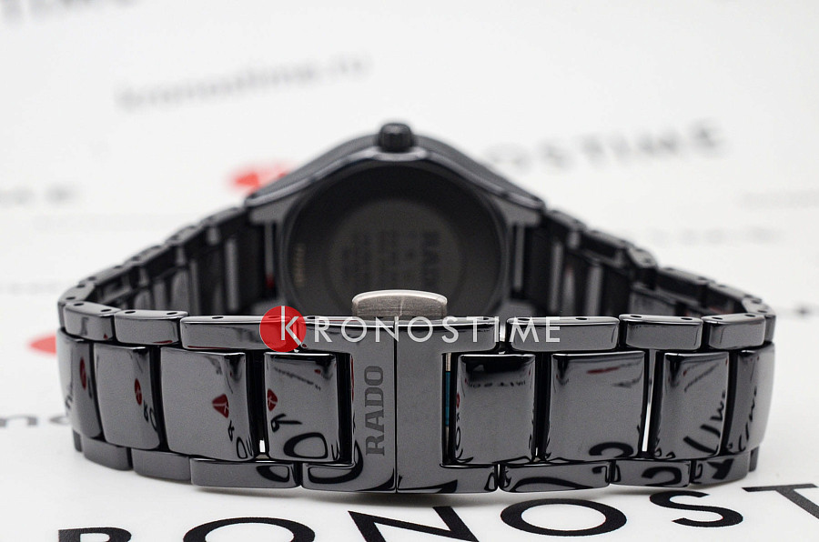 Часы Rado True Automatic Diamonds R27242742 — высокотехнологичная керамика + титан, женские