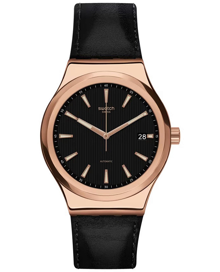 Часы Swatch Irony Sistem51 YIG400 — мужские, черный