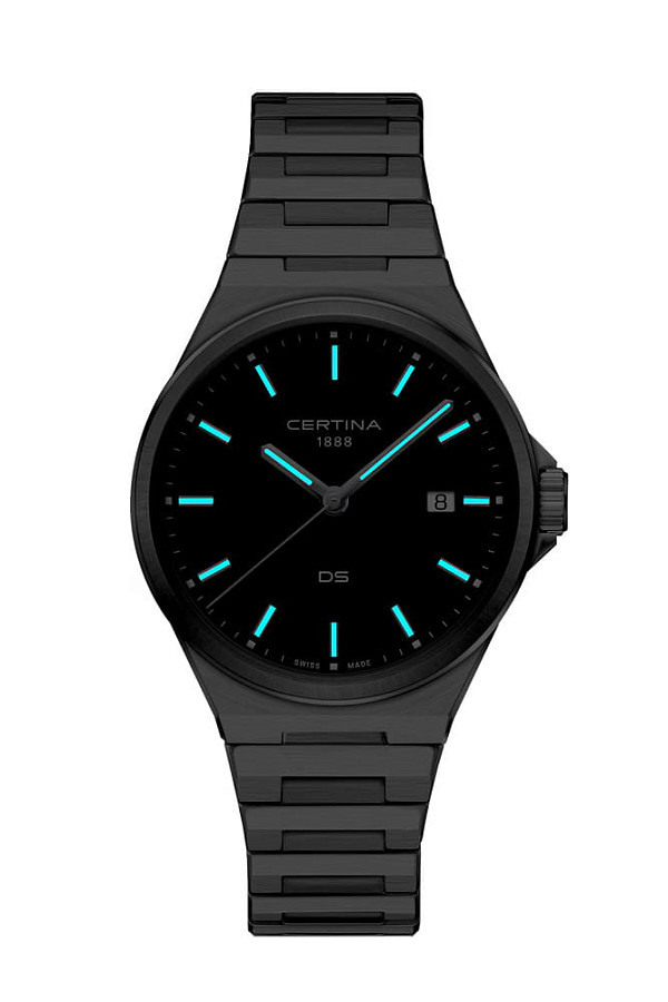Часы Certina DS-7 Quartz C043.410.11.091.00 — Швейцария, кварцевые