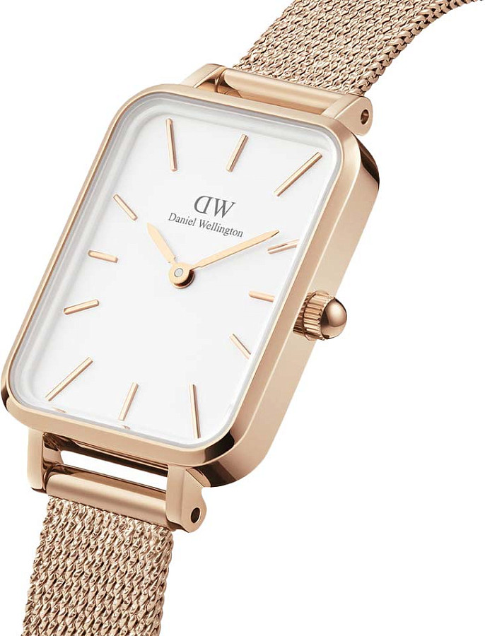 Часы Daniel Wellington Quadro Pressed Melrose DW00100431 — сталь, Швеция