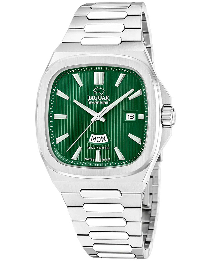 Часы Jaguar Rond Carre J1049/3 — мужские, зеленый