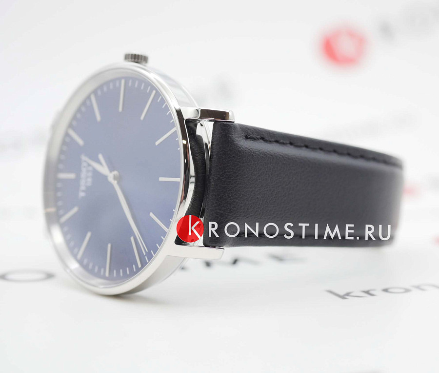 Часы Tissot Everytime Gent T143.410.16.041.00 — мужские, черный