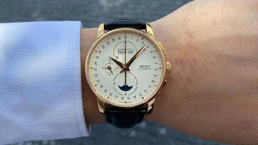 Часы Mido Baroncelli M8607.4.M1.42 — артикул M86074M142