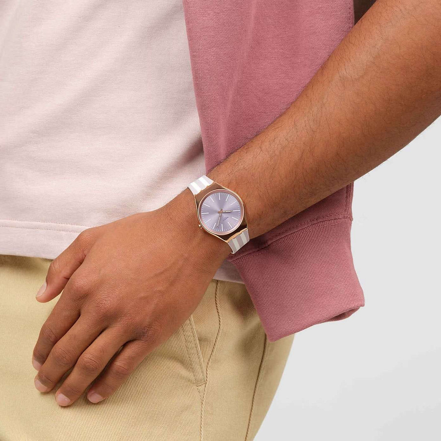 Часы Swatch Simply Beachy SYXG130 — Швейцария, кварцевые
