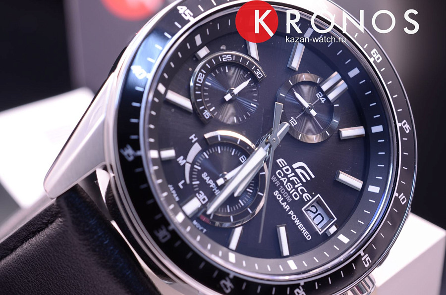 Часы Casio Edifice EFS-S510L-1A — черный, металл сталь