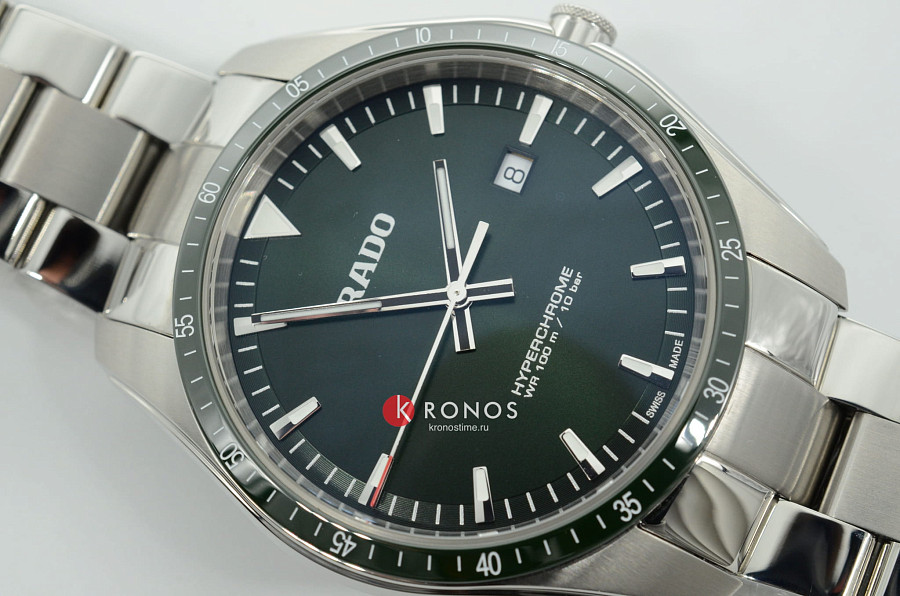 Часы Rado Hyperchrome R32502313 — мужские, нержавеющая сталь