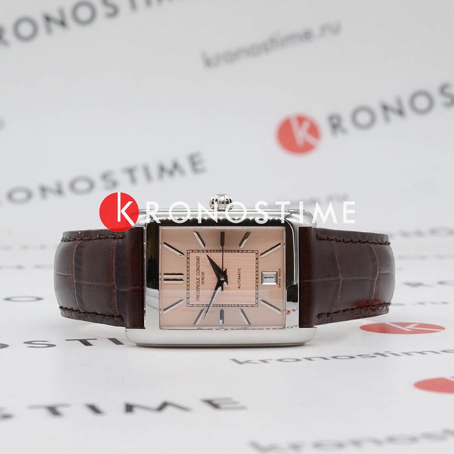 Часы Frederique Constant Classics Carree Automatic FC-303SAL4C6 — механические, сталь металл