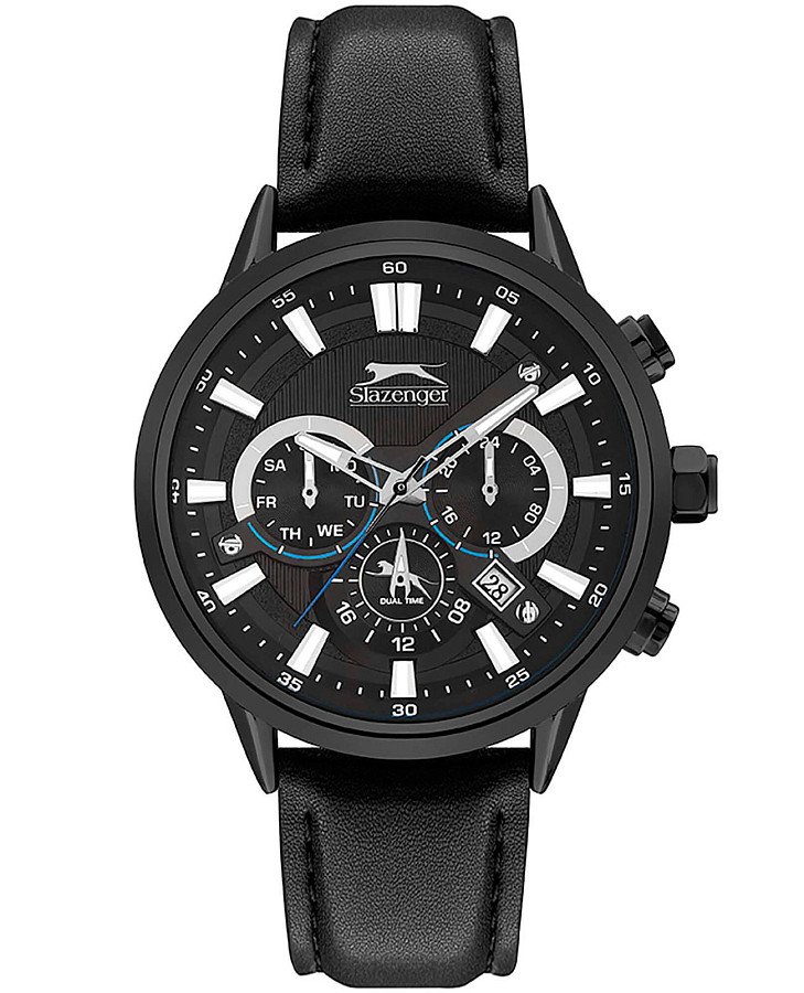 Часы Slazenger Multifunction SL.09.2062.2.03 — мужские, черный