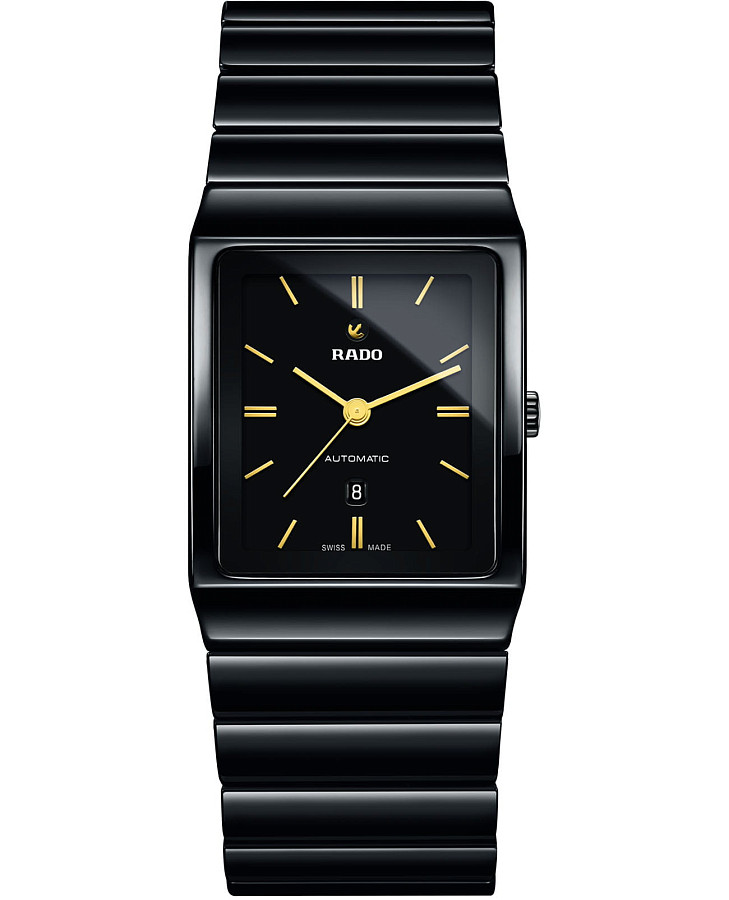 Часы Rado Ceramica Automatic R21807182 — мужские, черный