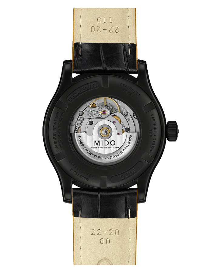 Часы Mido Multifort M005.430.36.051.80 — металл сталь, Швейцария