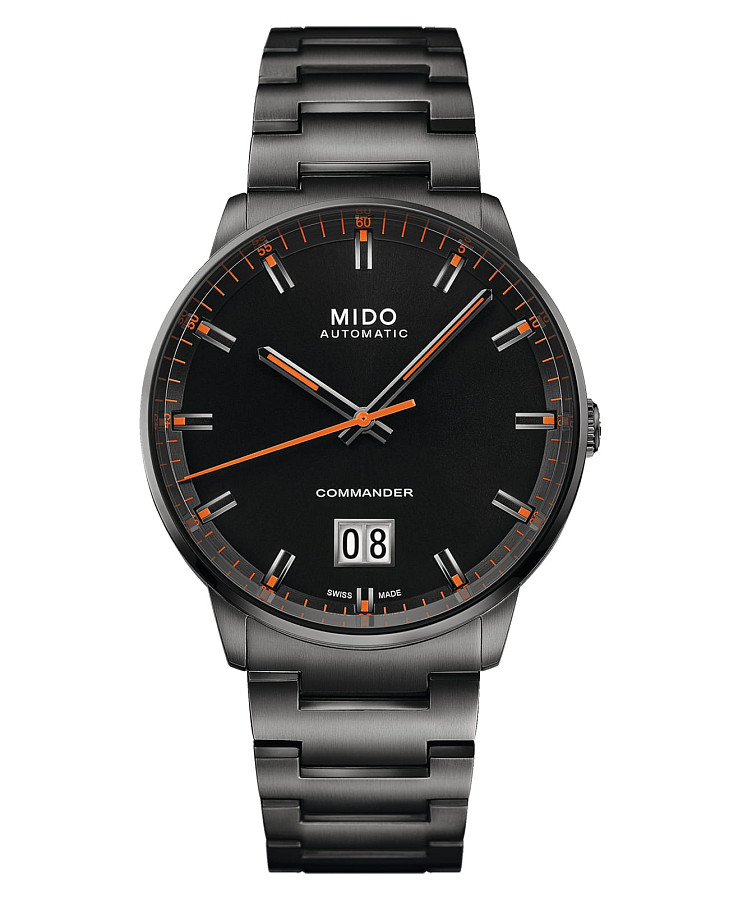 Часы Mido Commander Big Date M021.626.33.051.00 — мужские, черный