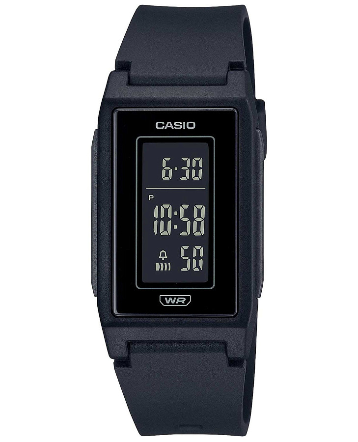 Часы Casio Collection LF-10WH-1DF (LF-10WH-1) — женские, черный