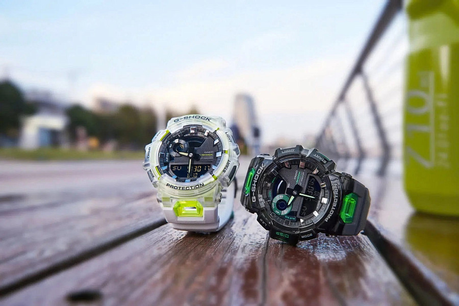 Часы Casio G-Shock GBA-900SM-7A9 — пластик, Япония