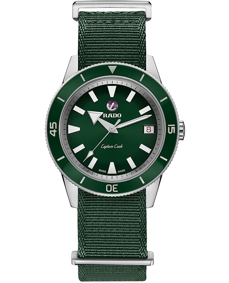 Часы Rado Captain Cook Automatic R32500328 — механические, керамика металл сталь