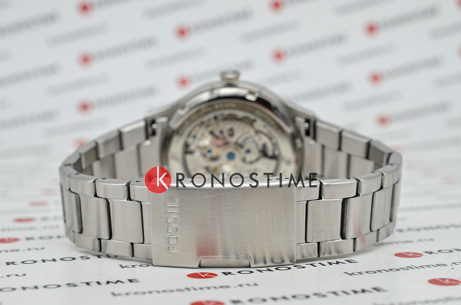 Часы Fossil ME3180 — черный, сталь металл