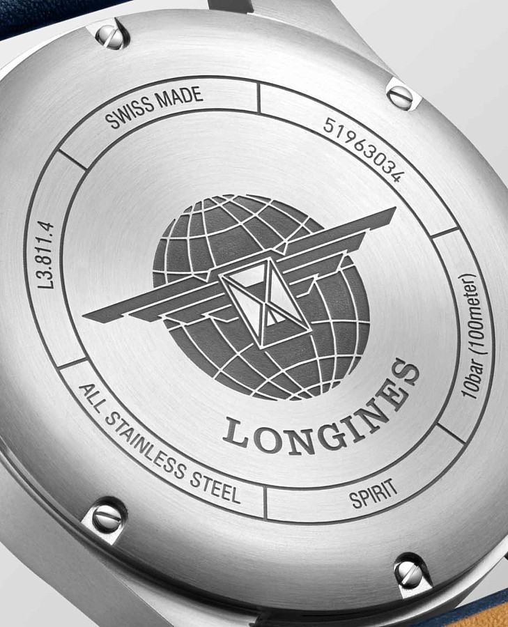 Часы Longines Spirit L3.811.4.93.0 — артикул L38114930