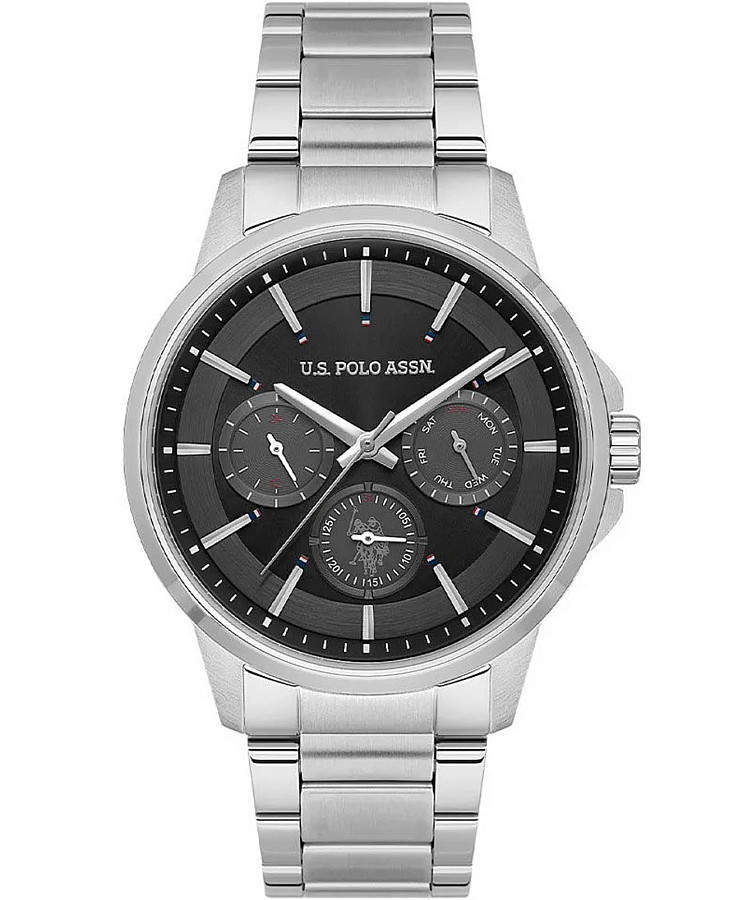 Часы U.S. Polo Assn. Crossing USPA1000B-02 — мужские, черный