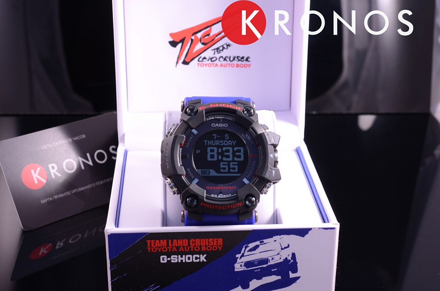 Часы Casio G-Shock GPR-B1000TLC-1D — сталь пластик, Япония