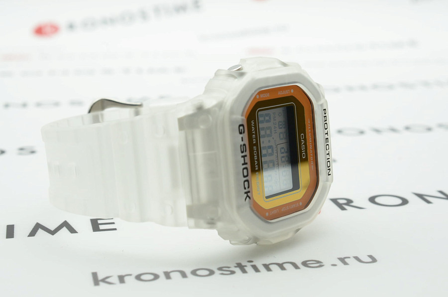 Часы Casio G-Shock DW-5600LS-7 — электронные, пластик