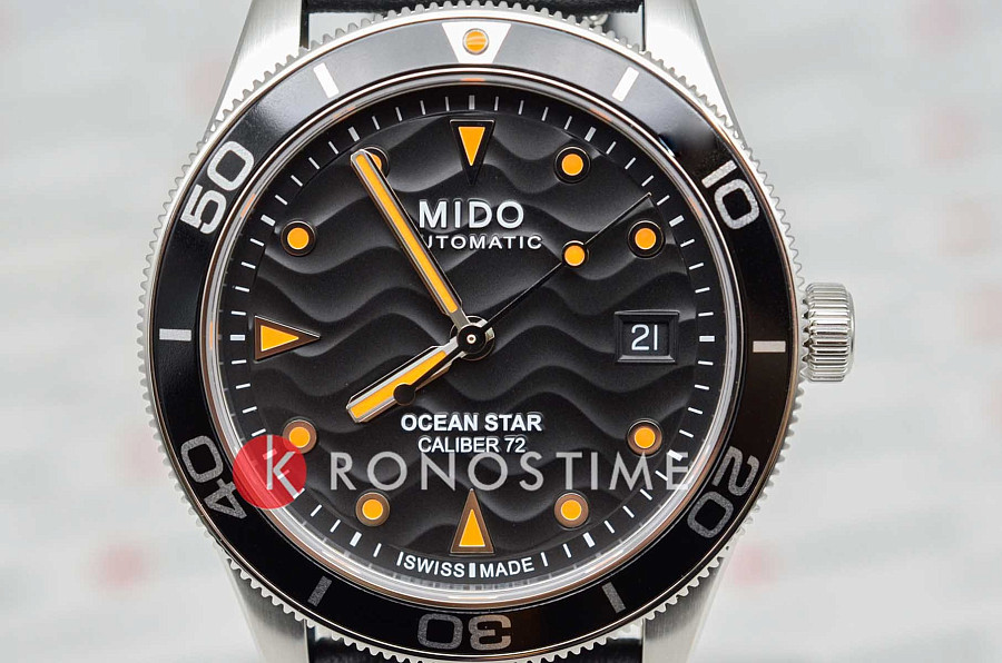 Часы Mido Ocean Star 39 M026.907.17.051.00 — металл сталь, Швейцария