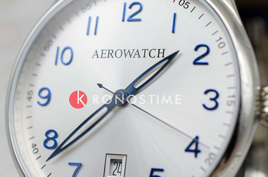 Часы Aerowatch Les Grandes Classiques 42997 AA01 — кожаный, мужские