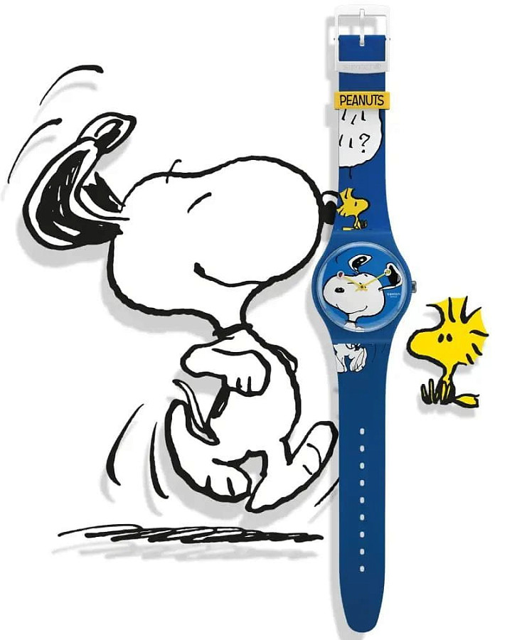 Часы Swatch New Gent Biosourced SO29Z106 — кварцевые, пластик