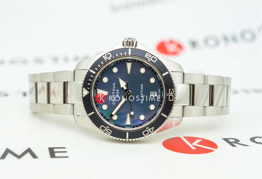 Часы Certina DS Action Lady C048.210.11.121.00 — кварцевые, сталь металл