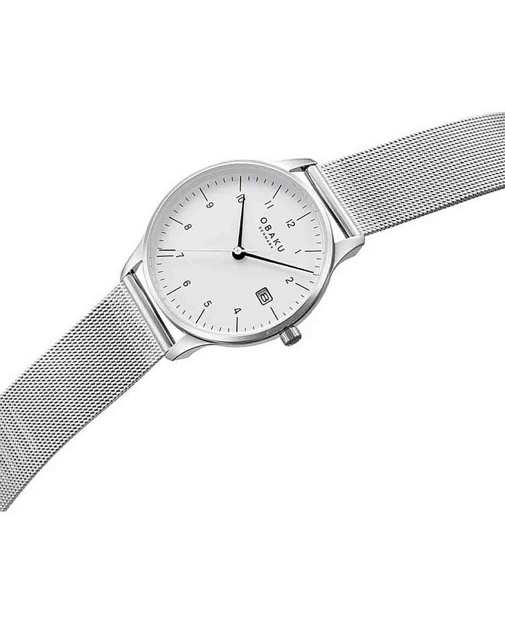 Часы Obaku Chia Lille V298LDCWMC — нержавеющая сталь, женские