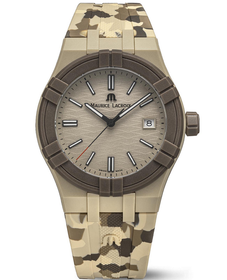 Часы Maurice Lacroix Aikon Tide AI2008-IJJIZ-000-0 — мужские, бежевый