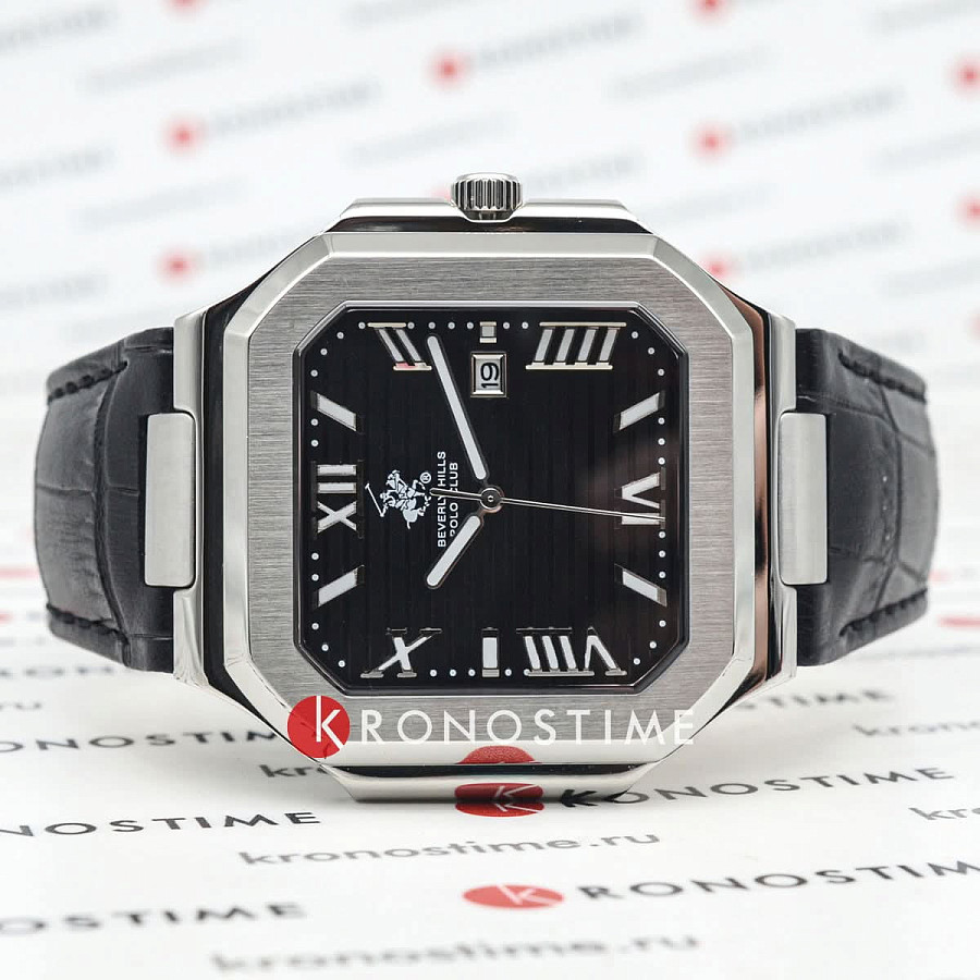 Часы Beverly Hills Polo Club BP3846X.361 — кварцевые, металл сталь