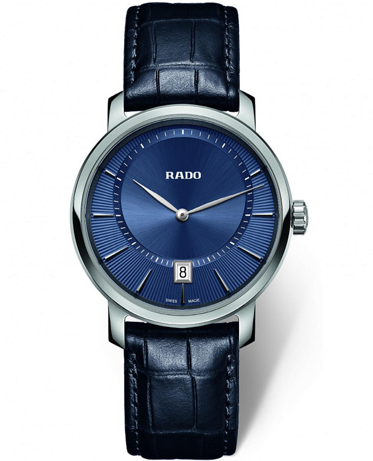 Часы Rado Diamaster R14078205 — мужские, синий