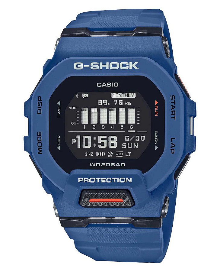 Часы Casio G-Shock GBD-200-2DR (GBD-200-2) — мужские, черный