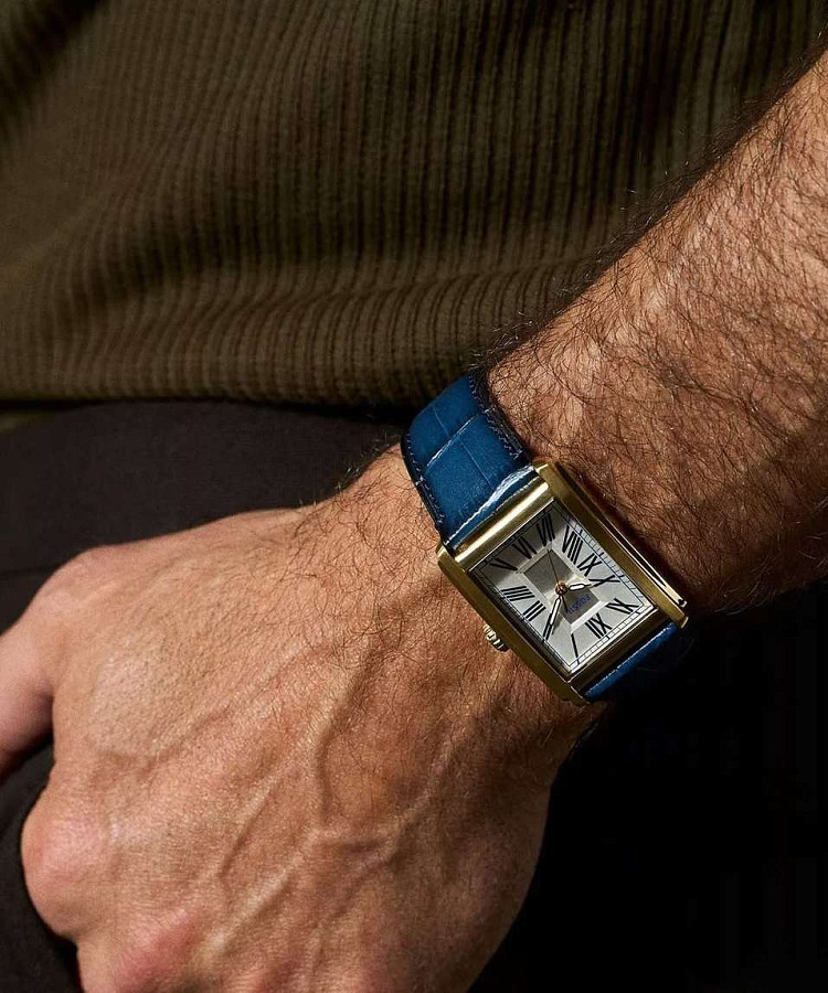 Часы Fossil Carraway FS6076 — кварцевые, сталь металл