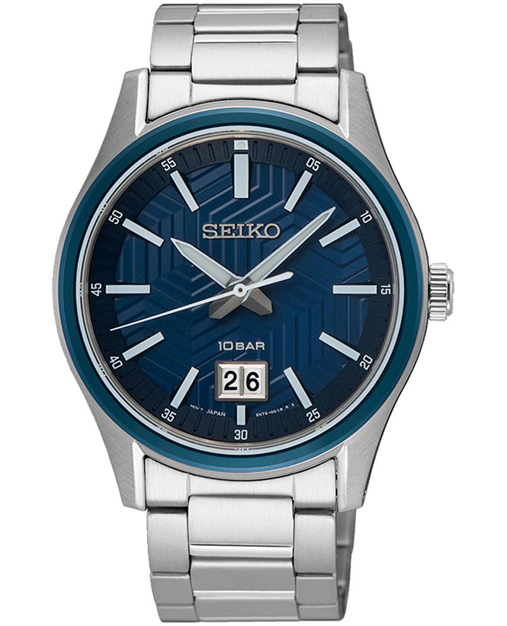 Часы Seiko Discover More SUR559P1 — мужские, синий