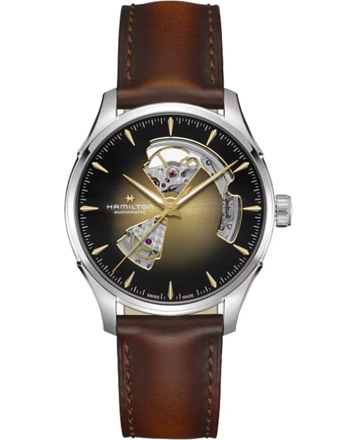 Часы Hamilton Jazzmaster Open Heart Auto H32675501 — мужские, цветной