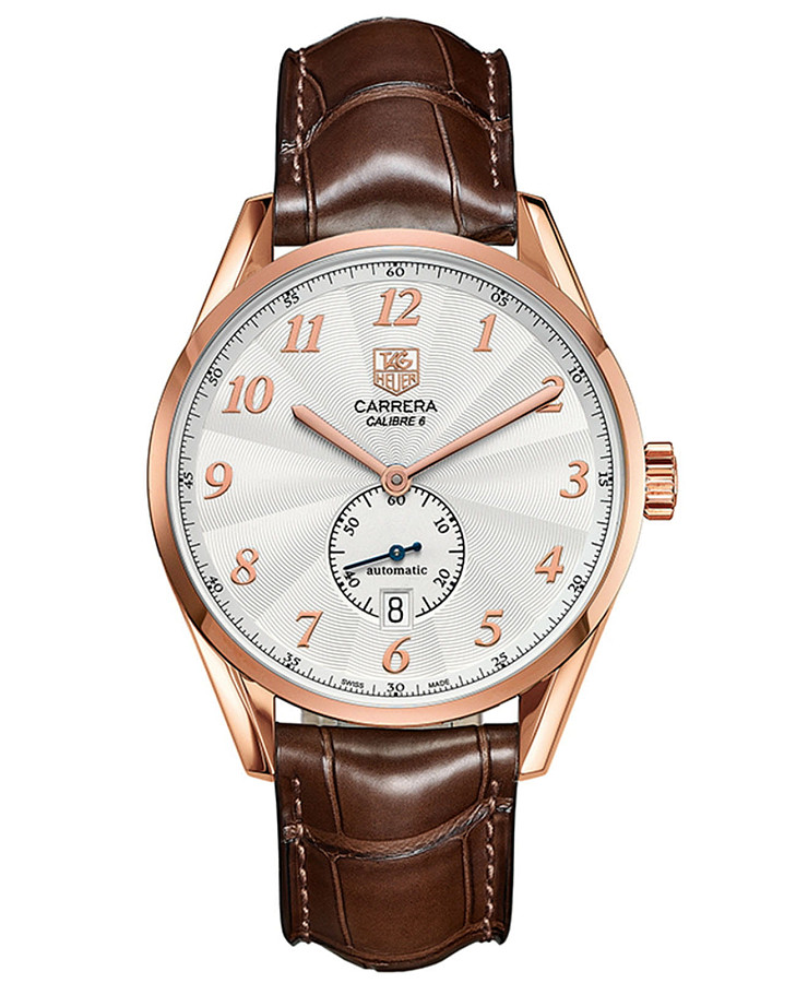 Часы TAG Heuer Carrera WAS2140.FC8176 — мужские, золотой