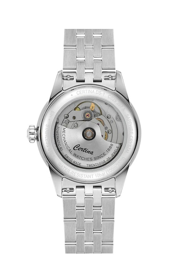 Часы Certina DS-1 C029.207.11.051.00 — механические, металл сталь