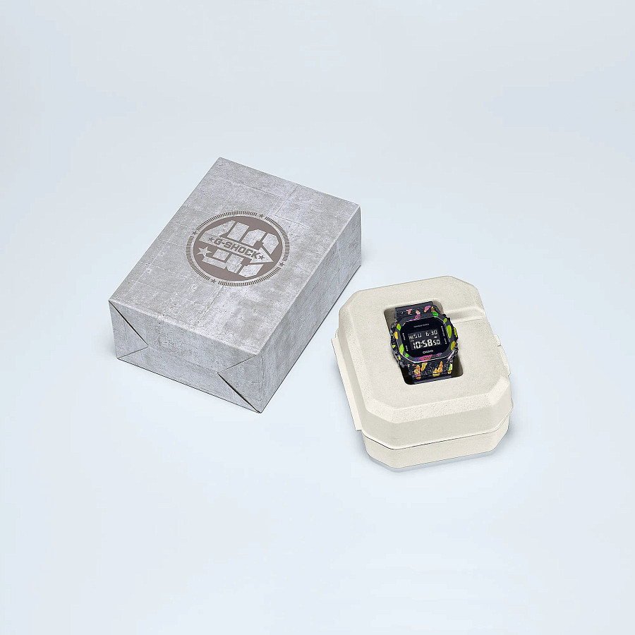 Часы Casio G-Shock GM-5640GEM-1DR (GM-5640GEM-1) — электронные, Япония, мужские