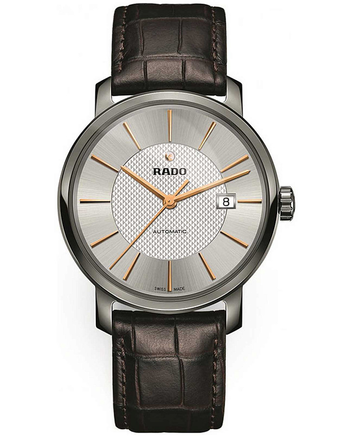 Часы Rado Diamaster R14074146 — мужские, серый