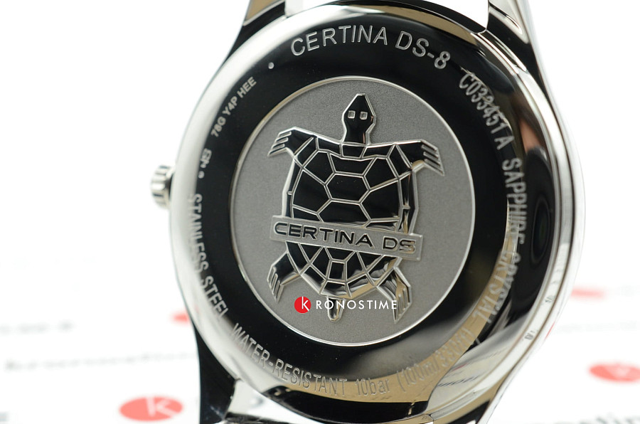 Часы Certina DS-8 Chronometer C033.451.16.051.00 — мужские, кожаный
