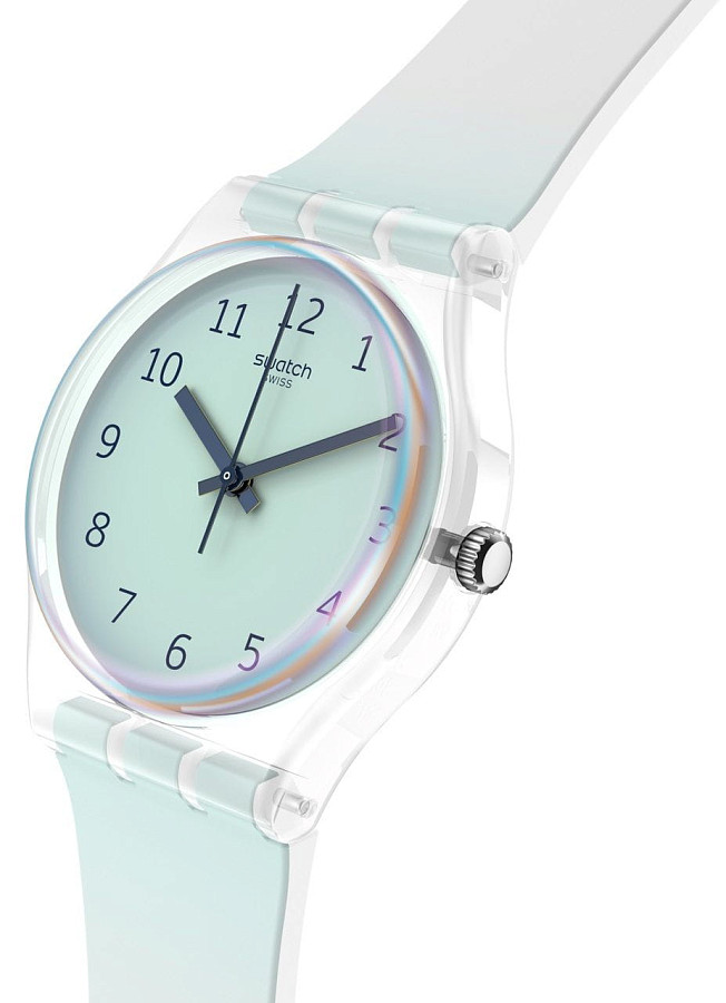 Часы Swatch Gent Biosourced Swatch Pay! SO28K110-5300 — кварцевые, пластик