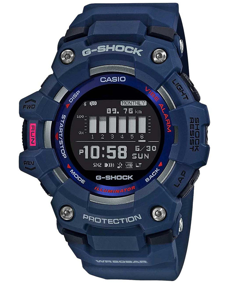 Часы Casio G-Shock GBD-100-2DR (GBD-100-2) — мужские, черный