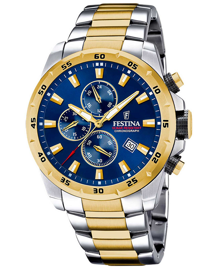 Часы Festina Chrono Sport F20562/2 — мужские, синий