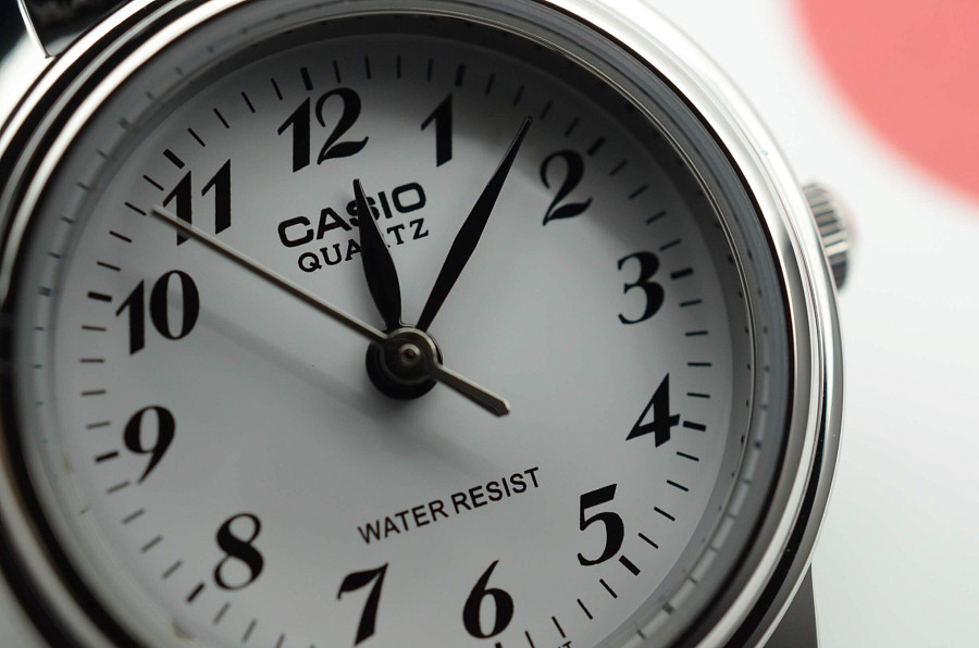 Часы Casio Collection LTP-1236PL-7B — латунь металл, Япония