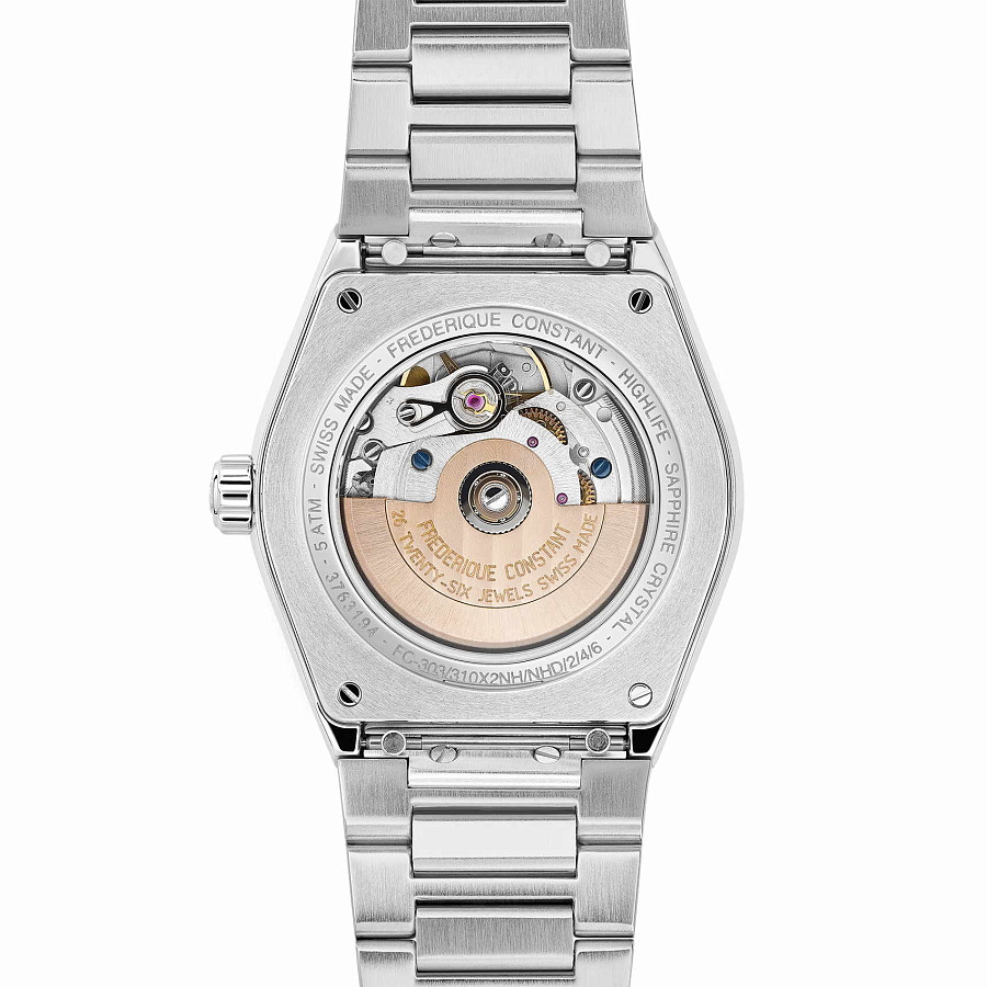Часы Frederique Constant Highlife Ladies Automatic FC-310SD2NH6B — механические, сталь металл